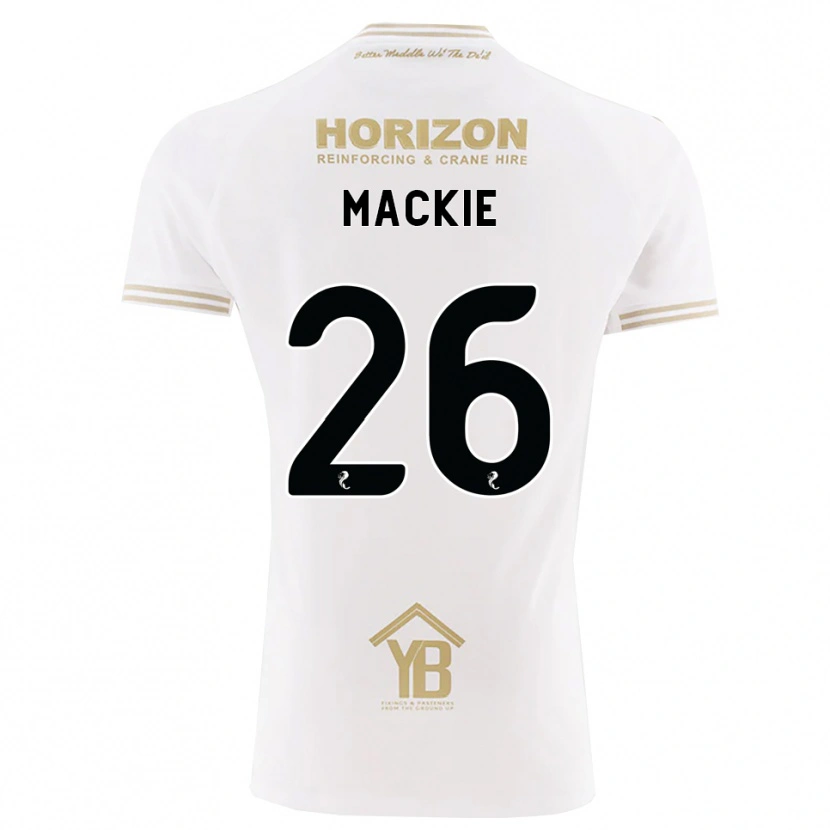 Danxen Herren Sean Mackie #26 Weizen Weiß Auswärtstrikot Trikot 2026/27 T-Shirt Österreich