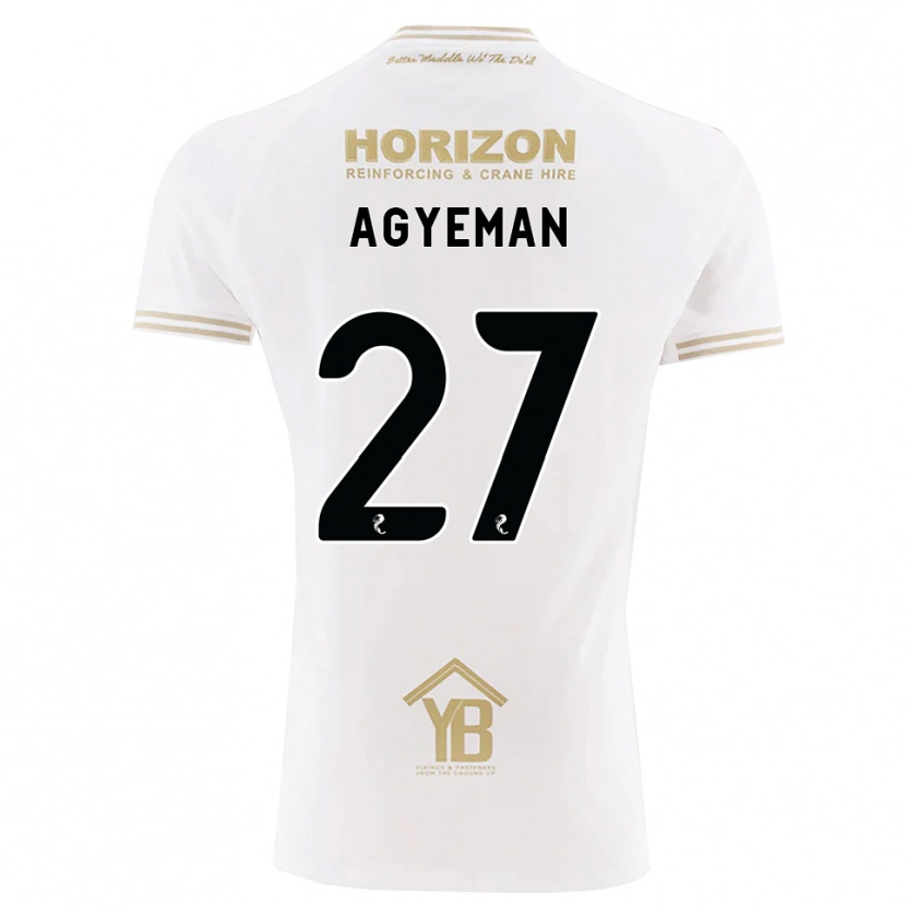 Danxen Herren Alfie Agyeman #27 Weizen Weiß Auswärtstrikot Trikot 2026/27 T-Shirt Österreich