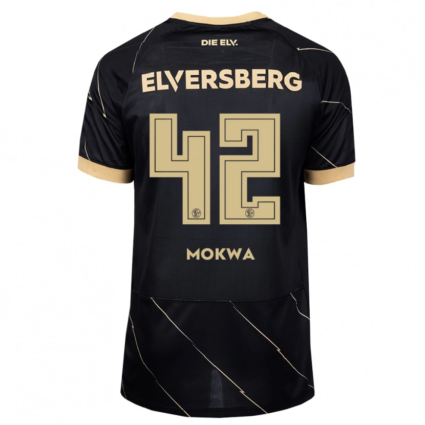 Danxen Herren David Mokwa #42 Schwarz Braun Auswärtstrikot Trikot 2026/27 T-Shirt Österreich