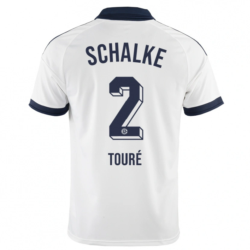 Danxen Herren Tidiane Touré #2 Schwarz Weiß Auswärtstrikot Trikot 2026/27 T-Shirt Österreich