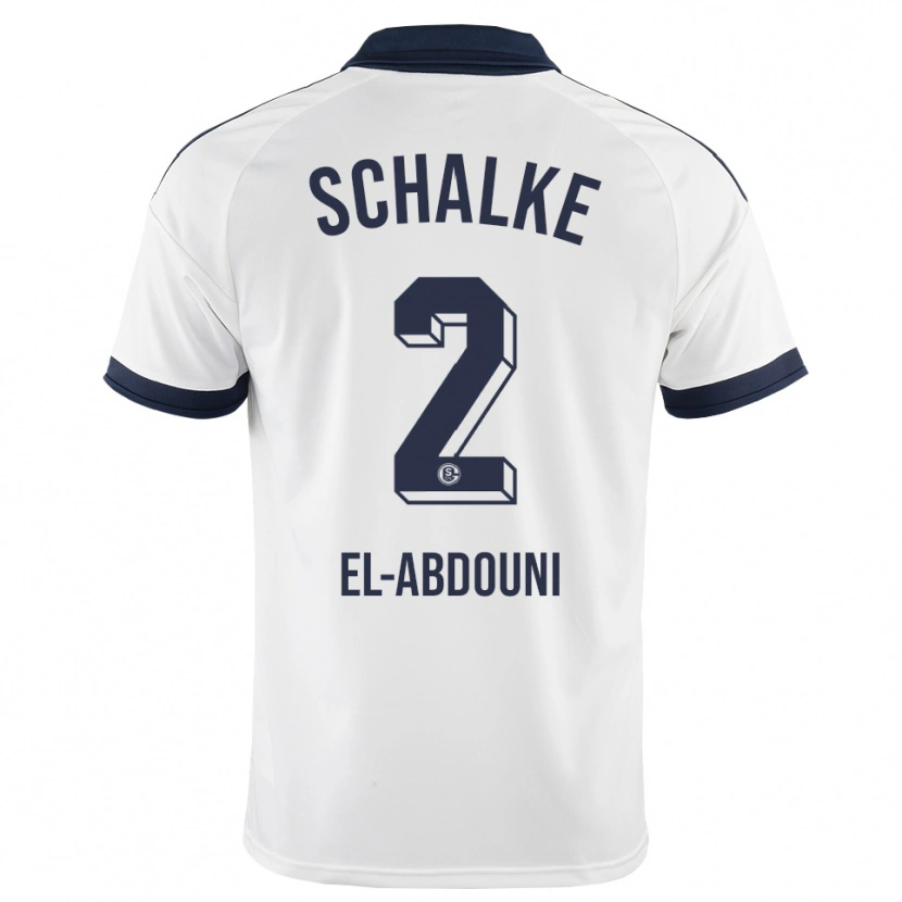 Danxen Herren Amir El-Abdouni #2 Schwarz Weiß Auswärtstrikot Trikot 2026/27 T-Shirt Österreich