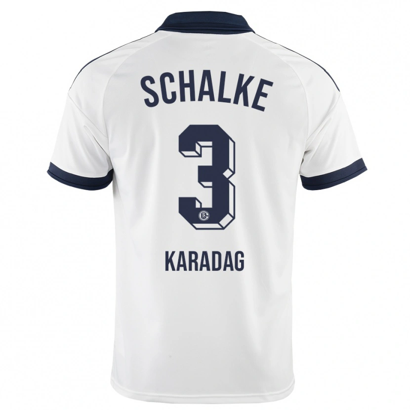 Danxen Herren Meltem Karadag #3 Schwarz Weiß Auswärtstrikot Trikot 2026/27 T-Shirt Österreich