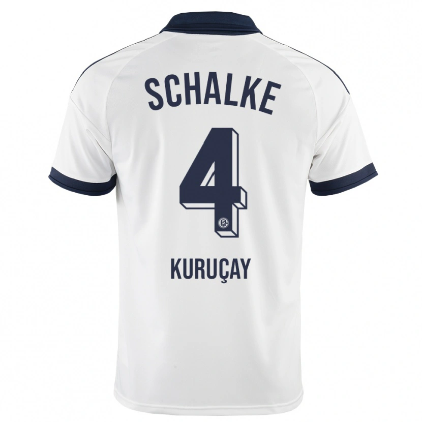Danxen Herren Hasan Kuruçay #4 Schwarz Weiß Auswärtstrikot Trikot 2026/27 T-Shirt Österreich