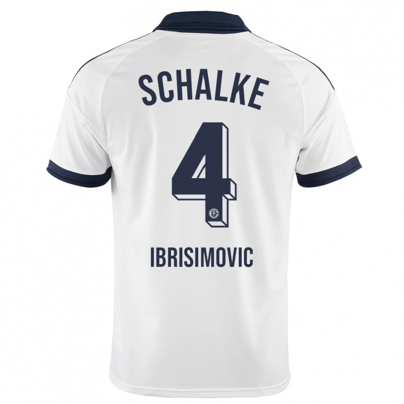 Danxen Herren Amar Ibrisimovic #4 Schwarz Weiß Auswärtstrikot Trikot 2026/27 T-Shirt Österreich