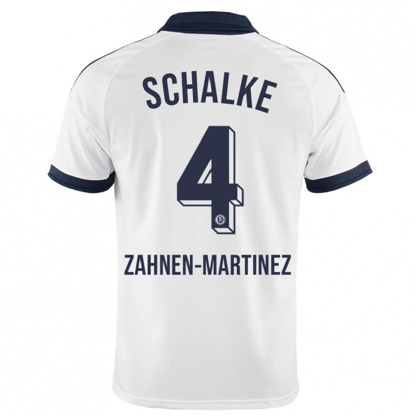Danxen Herren Pablo Zahnen-Martinez #4 Schwarz Weiß Auswärtstrikot Trikot 2026/27 T-Shirt Österreich