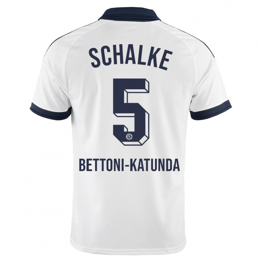 Danxen Herren Claudio Bettoni-Katunda #5 Schwarz Weiß Auswärtstrikot Trikot 2026/27 T-Shirt Österreich