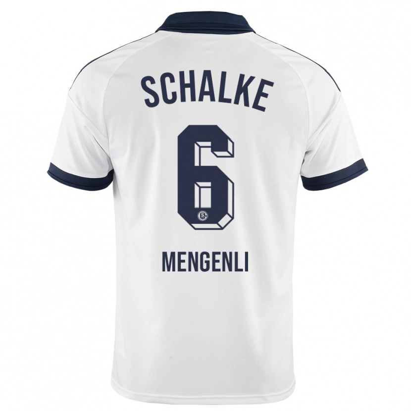 Danxen Herren Yusuf Mengenli #6 Schwarz Weiß Auswärtstrikot Trikot 2026/27 T-Shirt Österreich