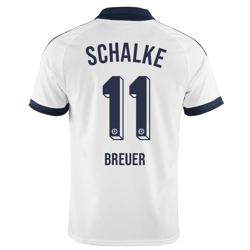 Danxen Herren Simon Breuer #11 Schwarz Weiß Auswärtstrikot Trikot 2026/27 T-Shirt Österreich