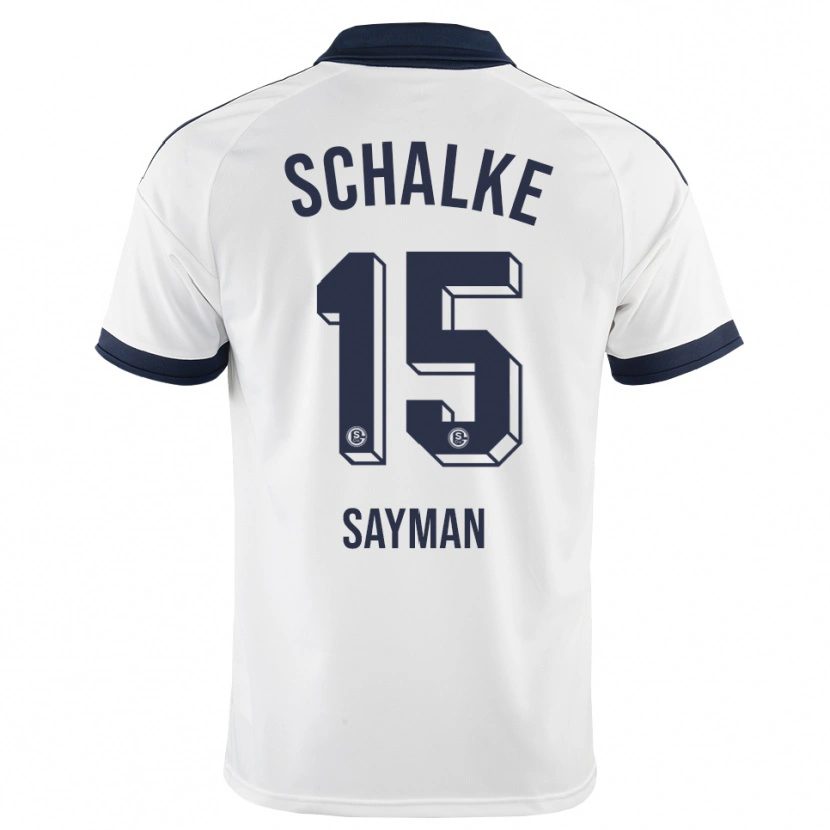 Danxen Herren Kayhan Sayman #15 Schwarz Weiß Auswärtstrikot Trikot 2026/27 T-Shirt Österreich