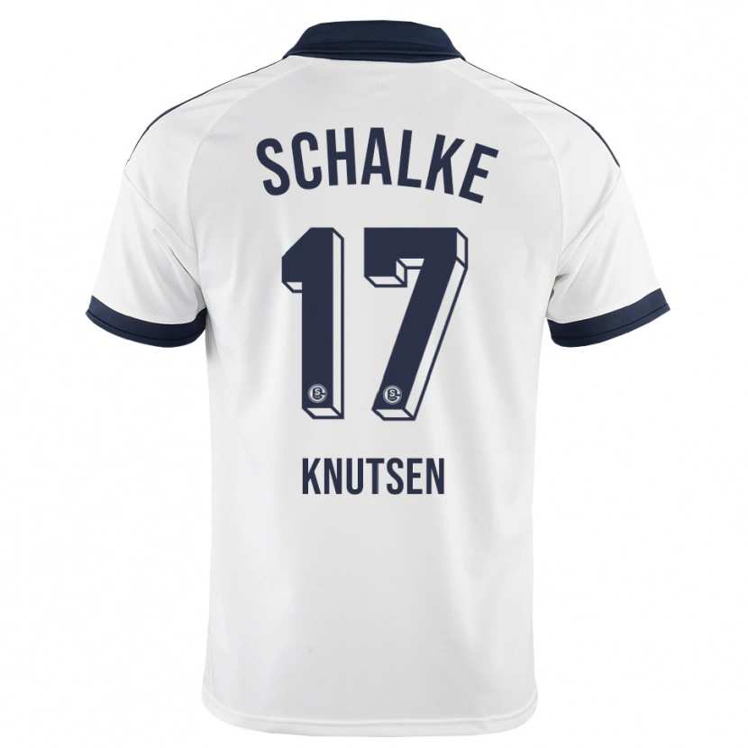 Danxen Herren Marcus Knutsen #17 Schwarz Weiß Auswärtstrikot Trikot 2026/27 T-Shirt Österreich