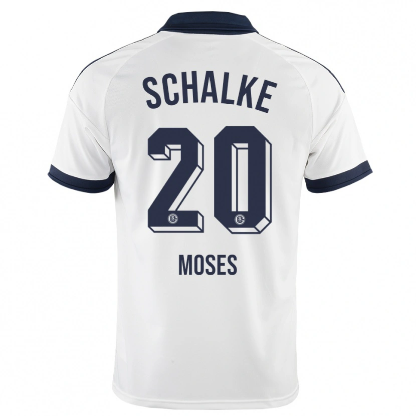 Danxen Herren Jennifer Moses #20 Schwarz Weiß Auswärtstrikot Trikot 2026/27 T-Shirt Österreich