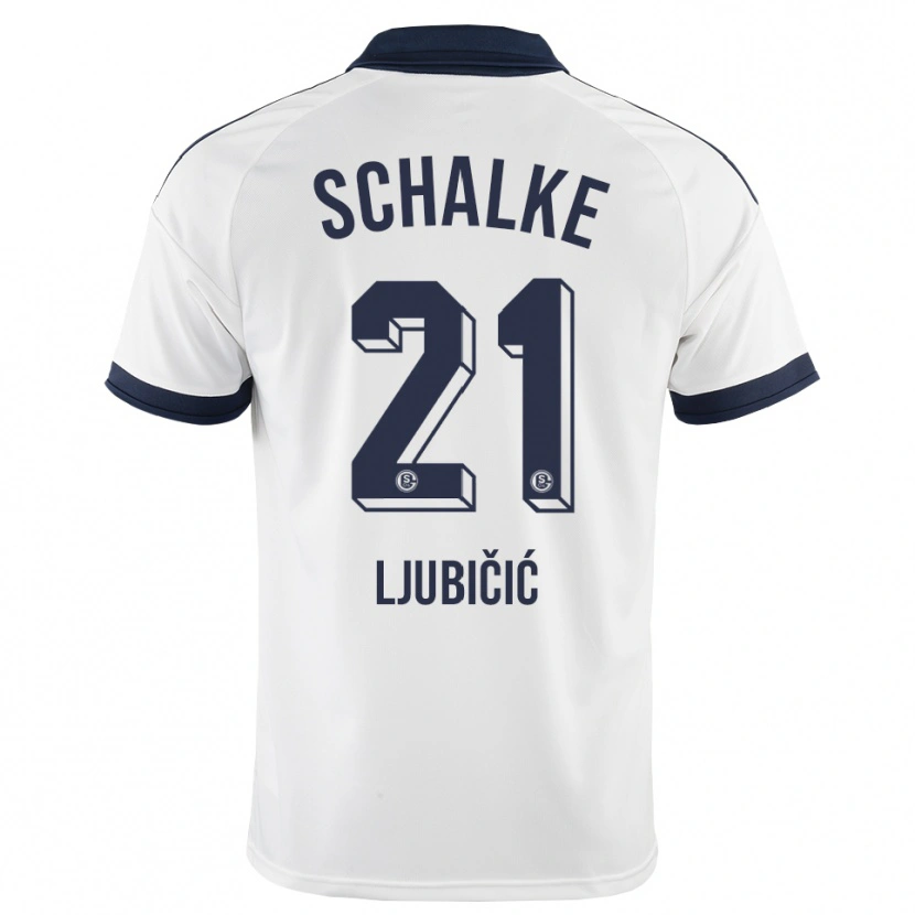 Danxen Herren Dejan Ljubicic #21 Schwarz Weiß Auswärtstrikot Trikot 2026/27 T-Shirt Österreich