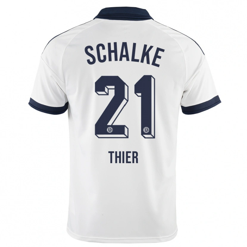 Danxen Herren Silas Thier #21 Schwarz Weiß Auswärtstrikot Trikot 2026/27 T-Shirt Österreich