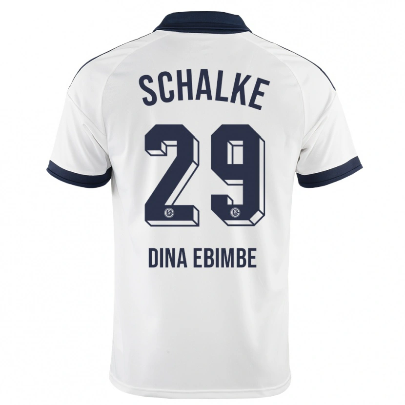 Danxen Herren Junior Dina Ebimbe #29 Schwarz Weiß Auswärtstrikot Trikot 2026/27 T-Shirt Österreich