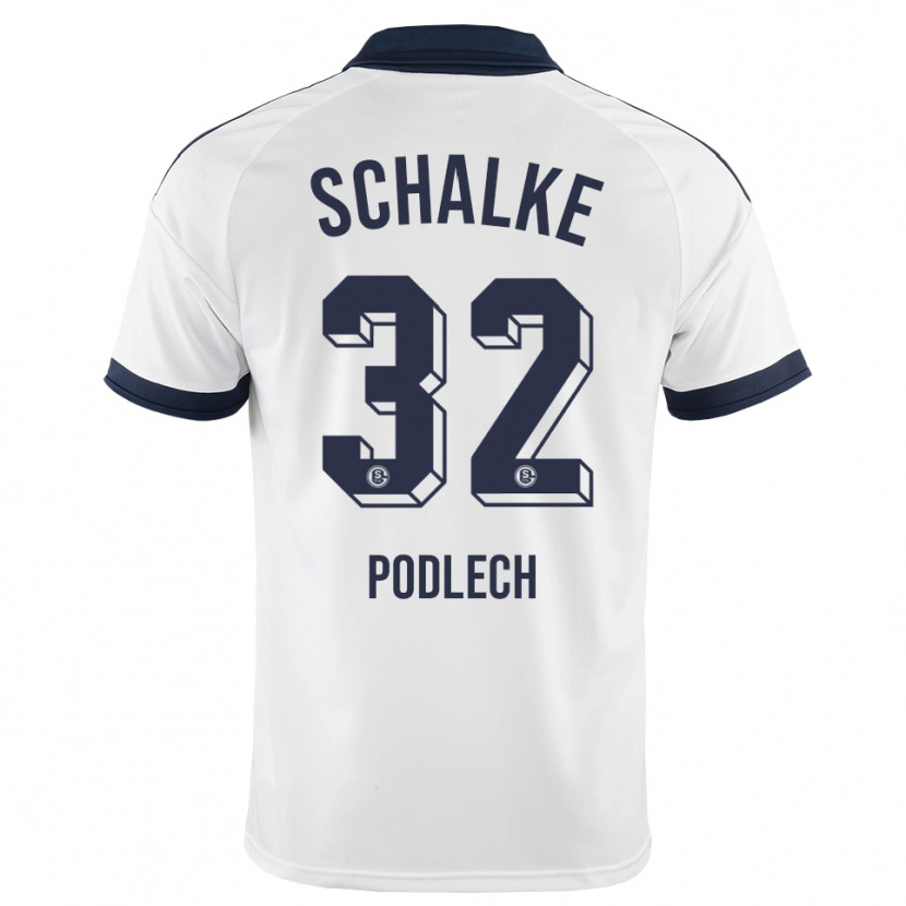 Danxen Herren Luca Podlech #32 Schwarz Weiß Auswärtstrikot Trikot 2026/27 T-Shirt Österreich