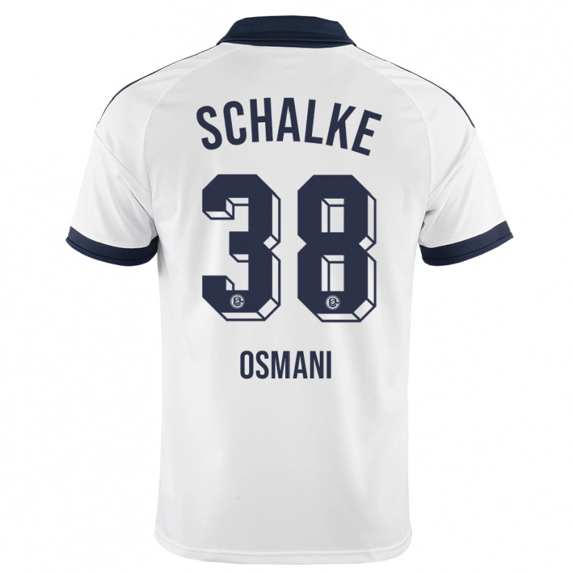 Danxen Herren Tristan Osmani #38 Schwarz Weiß Auswärtstrikot Trikot 2026/27 T-Shirt Österreich