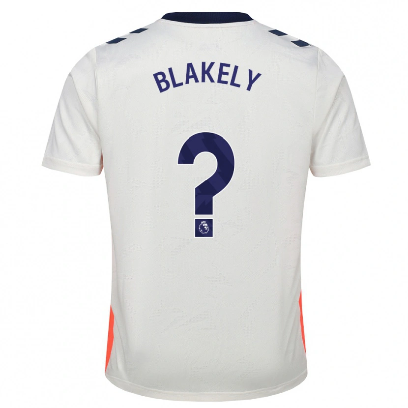Danxen Herren Ben Blakely #0 Weiß Orange Königsblau Auswärtstrikot Trikot 2026/27 T-Shirt Österreich