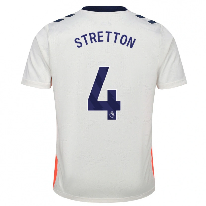 Danxen Herren Mackenzie Stretton #4 Weiß Orange Königsblau Auswärtstrikot Trikot 2026/27 T-Shirt Österreich