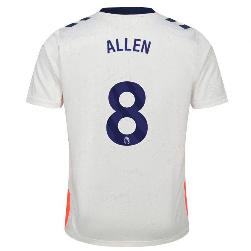 Danxen Herren Jamie Allen #8 Weiß Orange Königsblau Auswärtstrikot Trikot 2026/27 T-Shirt Österreich