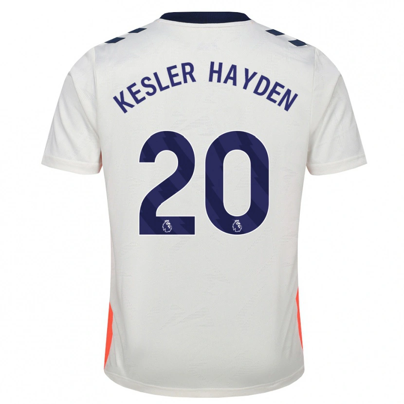 Danxen Herren Kaine Kesler-Hayden #20 Weiß Orange Königsblau Auswärtstrikot Trikot 2026/27 T-Shirt Österreich