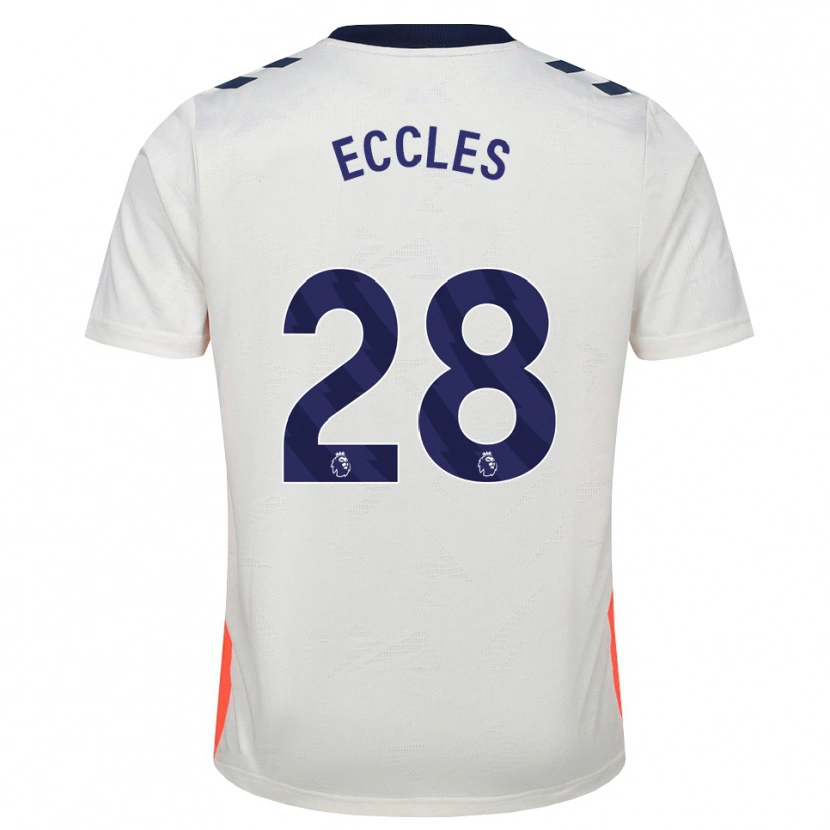 Danxen Herren Josh Eccles #28 Weiß Orange Königsblau Auswärtstrikot Trikot 2026/27 T-Shirt Österreich