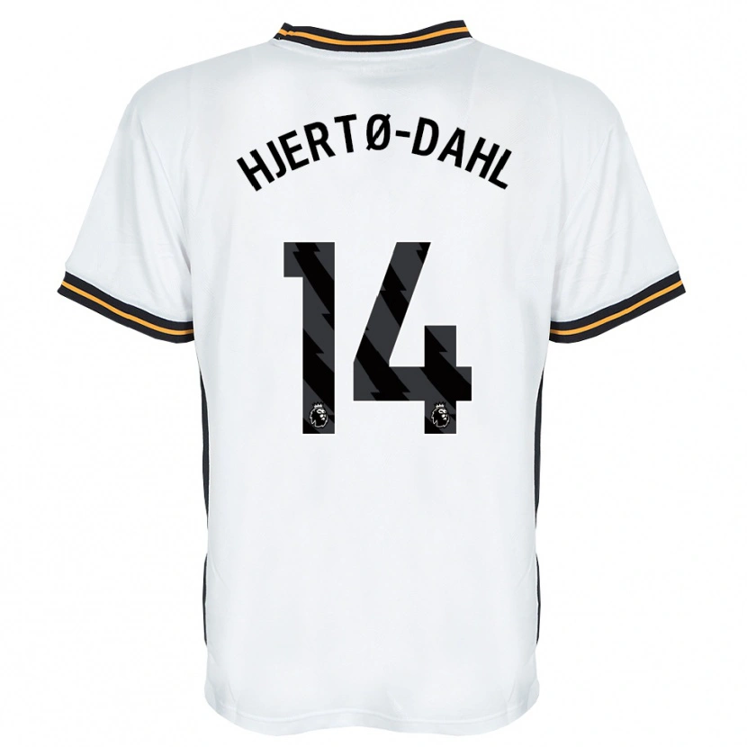 Danxen Herren Jens Hjertø-Dahl #14 Weiß Orange Schwarz Auswärtstrikot Trikot 2026/27 T-Shirt Österreich