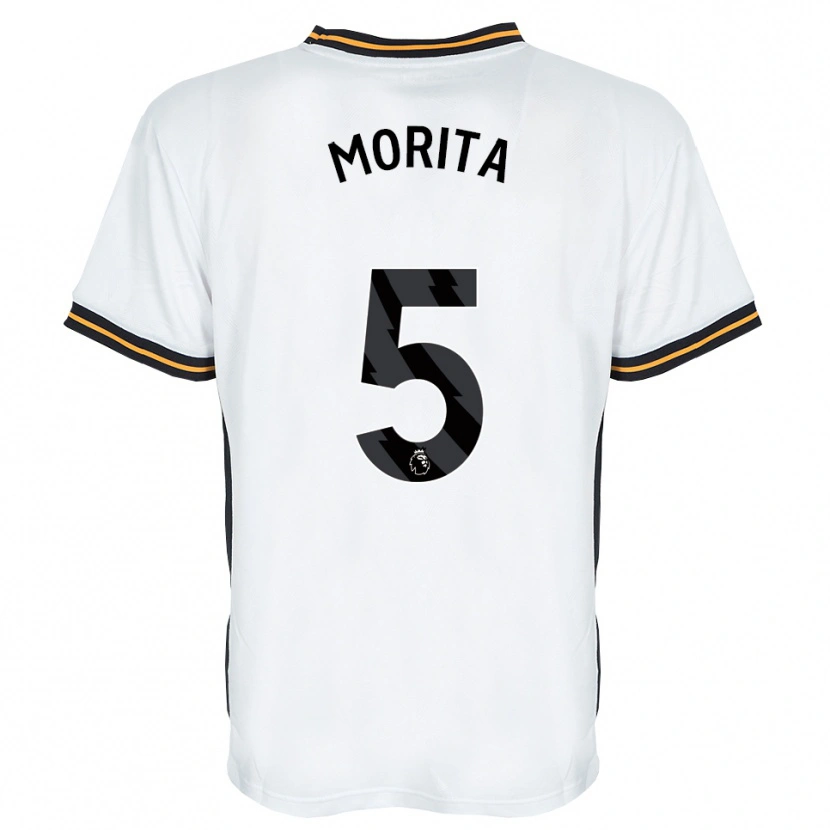 Danxen Herren Hidemasa Morita #5 Weiß Orange Schwarz Auswärtstrikot Trikot 2026/27 T-Shirt Österreich