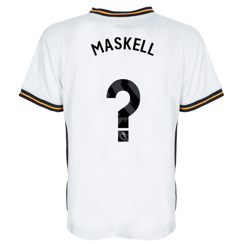 Danxen Herren Alfie Maskell #0 Weiß Orange Schwarz Auswärtstrikot Trikot 2026/27 T-Shirt Österreich