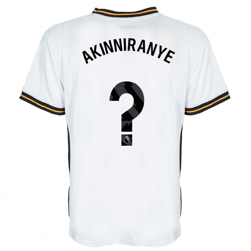 Danxen Herren George Akinniranye #0 Weiß Orange Schwarz Auswärtstrikot Trikot 2026/27 T-Shirt Österreich