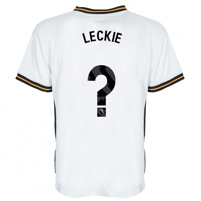 Danxen Herren Jack Leckie #0 Weiß Orange Schwarz Auswärtstrikot Trikot 2026/27 T-Shirt Österreich