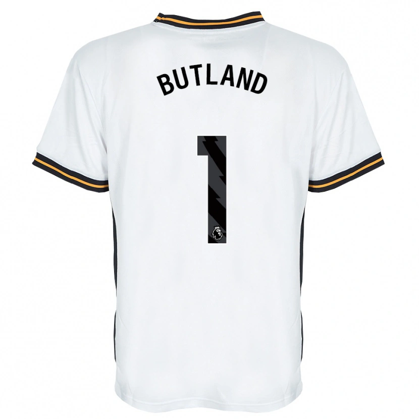 Danxen Herren Jack Butland #1 Weiß Orange Schwarz Auswärtstrikot Trikot 2026/27 T-Shirt Österreich