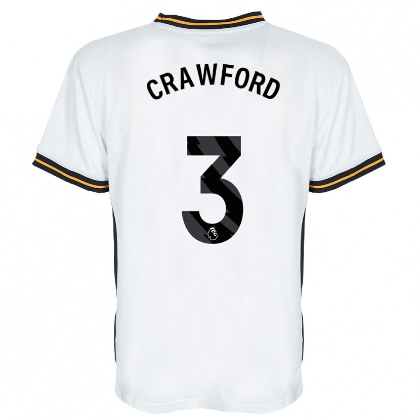 Danxen Herren Jude Crawford #3 Weiß Orange Schwarz Auswärtstrikot Trikot 2026/27 T-Shirt Österreich