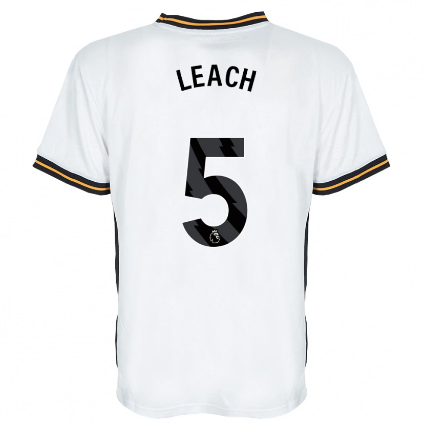 Danxen Herren Charlie Leach #5 Weiß Orange Schwarz Auswärtstrikot Trikot 2026/27 T-Shirt Österreich