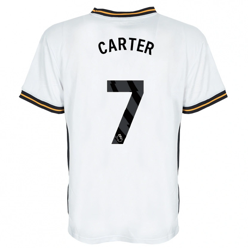 Danxen Herren Ramell Carter #7 Weiß Orange Schwarz Auswärtstrikot Trikot 2026/27 T-Shirt Österreich