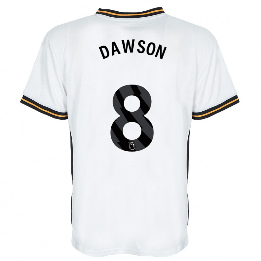 Danxen Herren Lucas Dawson #8 Weiß Orange Schwarz Auswärtstrikot Trikot 2026/27 T-Shirt Österreich