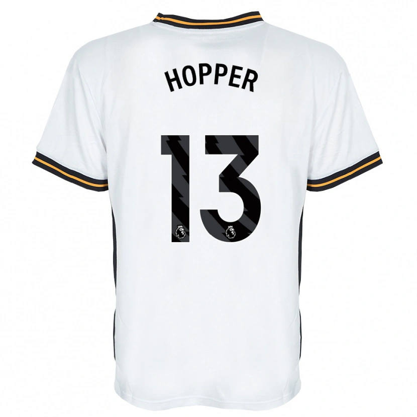 Danxen Herren Jake Hopper #13 Weiß Orange Schwarz Auswärtstrikot Trikot 2026/27 T-Shirt Österreich