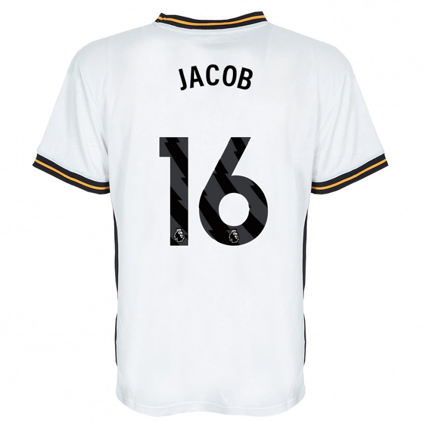 Danxen Herren Matty Jacob #16 Weiß Orange Schwarz Auswärtstrikot Trikot 2026/27 T-Shirt Österreich