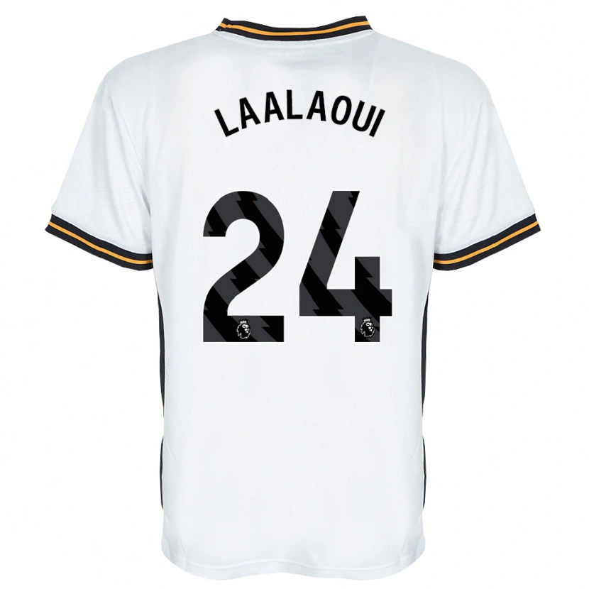 Danxen Herren Reda Laalaoui #24 Weiß Orange Schwarz Auswärtstrikot Trikot 2026/27 T-Shirt Österreich