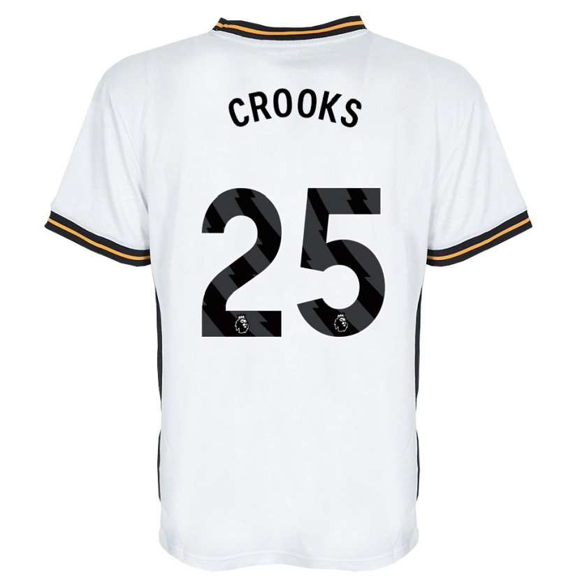 Danxen Herren Matt Crooks #25 Weiß Orange Schwarz Auswärtstrikot Trikot 2026/27 T-Shirt Österreich