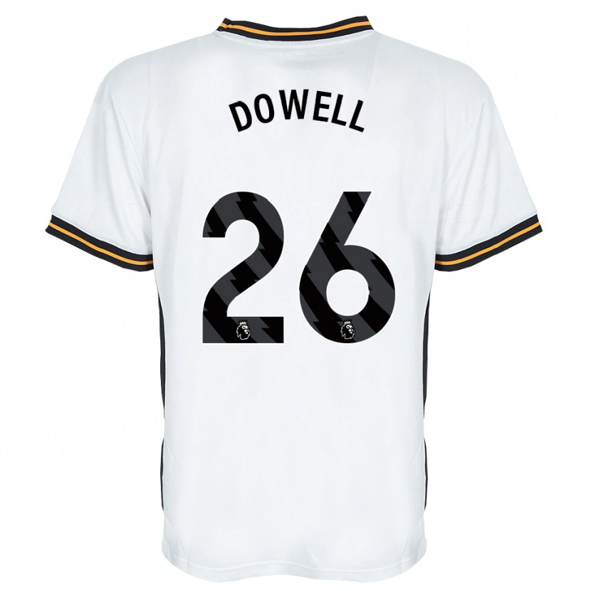 Danxen Herren Kieran Dowell #26 Weiß Orange Schwarz Auswärtstrikot Trikot 2026/27 T-Shirt Österreich
