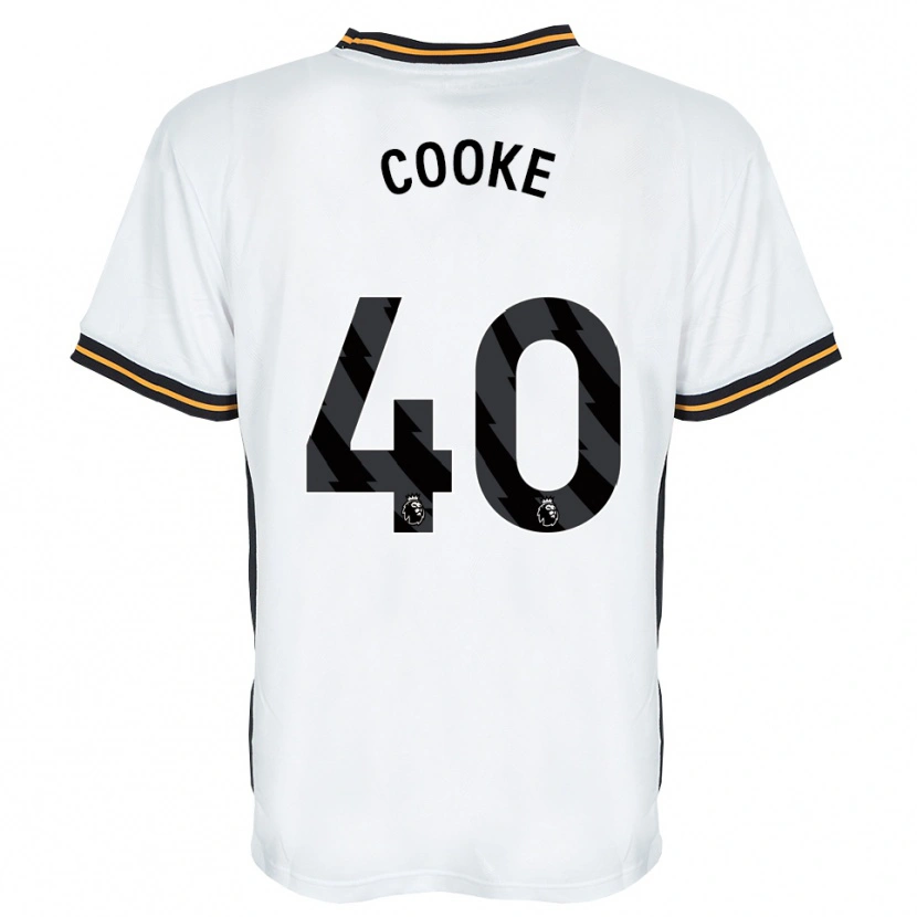 Danxen Herren Megan Cooke #40 Weiß Orange Schwarz Auswärtstrikot Trikot 2026/27 T-Shirt Österreich