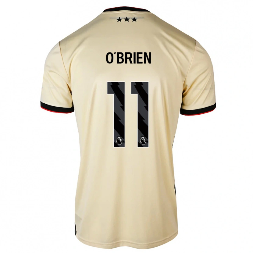 Danxen Herren Lucy O'brien #11 Zitronen-Chiffon Schwarz Rot Auswärtstrikot Trikot 2026/27 T-Shirt Österreich