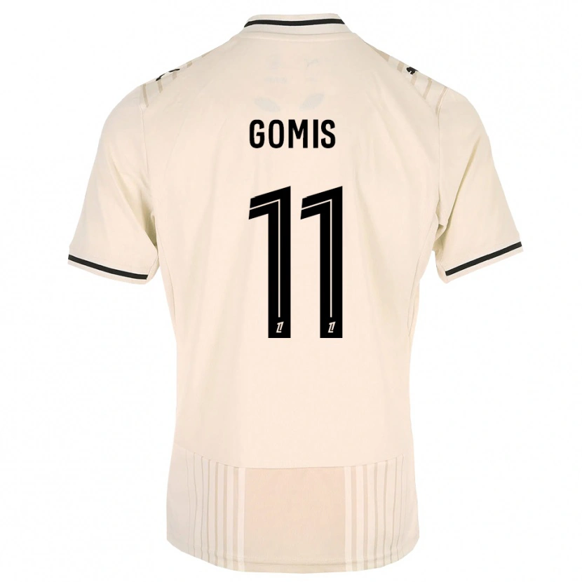 Danxen Herren Iron Gomis #11 Altgold Schwarz Antikweiß Auswärtstrikot Trikot 2026/27 T-Shirt Österreich