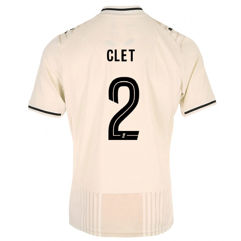 Danxen Herren Chrys Clet #2 Altgold Schwarz Antikweiß Auswärtstrikot Trikot 2026/27 T-Shirt Österreich