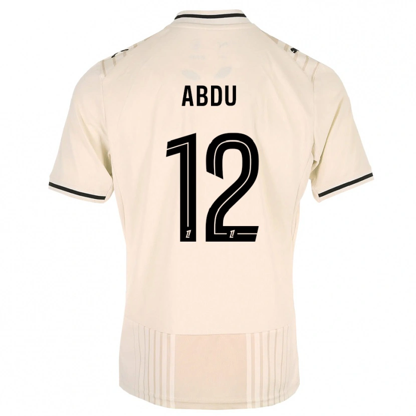 Danxen Herren Abdu Conté #12 Altgold Schwarz Antikweiß Auswärtstrikot Trikot 2026/27 T-Shirt Österreich
