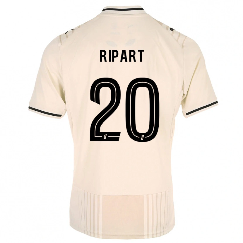 Danxen Herren Renaud Ripart #20 Altgold Schwarz Antikweiß Auswärtstrikot Trikot 2026/27 T-Shirt Österreich