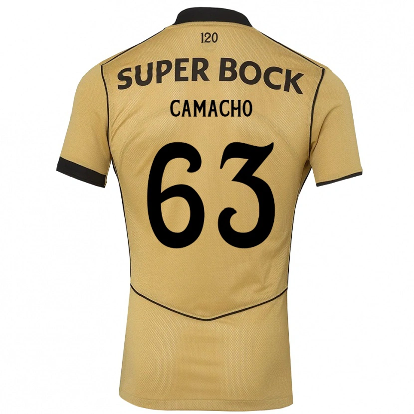 Danxen Herren Rafael Camacho #63 Goldgelb Schwarz Auswärtstrikot Trikot 2026/27 T-Shirt Österreich