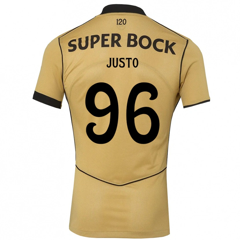 Danxen Herren Samuel Justo #96 Goldgelb Schwarz Auswärtstrikot Trikot 2026/27 T-Shirt Österreich
