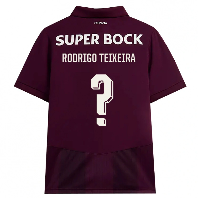 Danxen Herren Rodrigo Teixeira #0 Burgund Weiß Auswärtstrikot Trikot 2026/27 T-Shirt Österreich