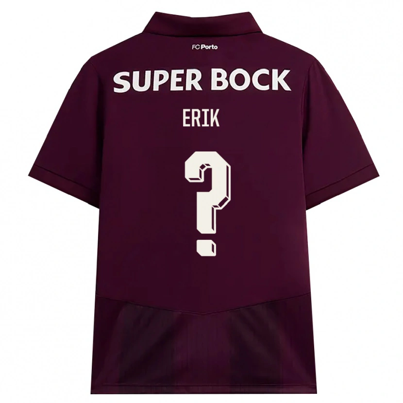 Danxen Herren Erik #0 Burgund Weiß Auswärtstrikot Trikot 2026/27 T-Shirt Österreich